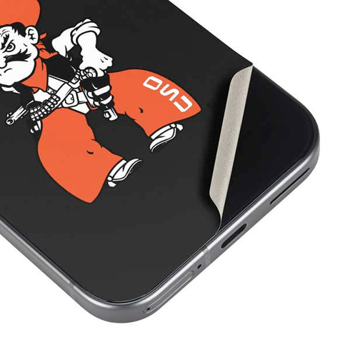Oklahoma State University OSU Cowboys Orange Pixel 9 Pro XL Skin